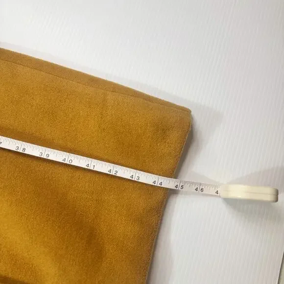 Camel Longline Over Coat Women’s Medium Minimalist Quiet Luxury 90s Old Money - Picture 8 of 16